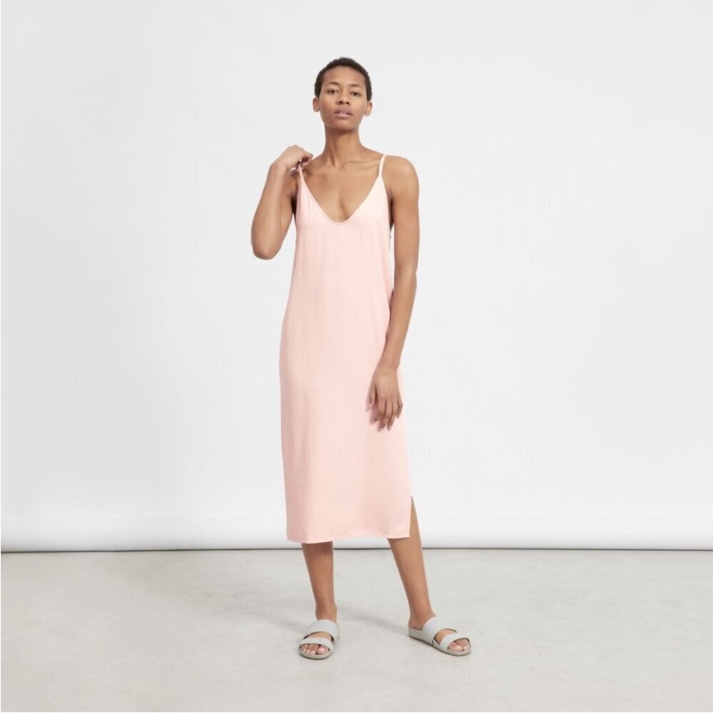 Everlane Women's Pink Midi Dress
